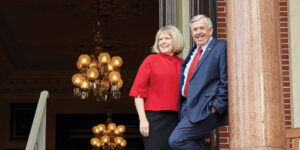First Lady Teresa Parson and Governor Michael Parson